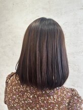 エヌアンドエー 杉戸高野台店(N&A) サラ艶ミディ髪質改善カラー/縮毛矯正うる艶/ハイライト