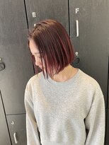 リトバイプティパ(Lit by petit-pas) バレイヤージュボブ/ピンクバレイヤージュ