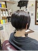 襟足刈り上げショート