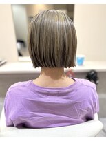 シエル 大分中央町店(CIEL)&nbsp;アンブレラカラー×シルバーミルクティー