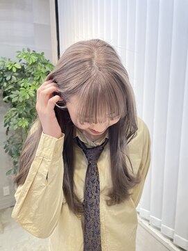 ソル 栄矢場町(SOL) ミルクティーベージュ/ミルクティーカラー/韓国カット