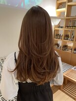 オーガニックエコ 川越(organic+eco)&nbsp;ロングレイヤー×柔らかベージュ