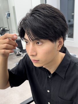 グレート(GREET) 刈り上げなしセンターパート