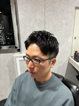 アントレース 池袋店(UNTRACE) ビジネスショート×アイロンパーマ