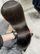 ソヨン 金山店(SOYON)&nbsp;ロングレイヤー/オリーブグレージュ/アッシュグレー/赤み消し