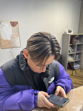 ラニヘアサロン(lani hair salon) 毛流れセンターパート