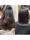 髪質改善　美髪ストレート　縮毛矯正　二子玉川用賀
