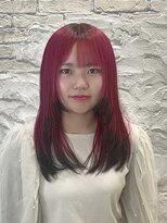 ラ ミューズ ヘアー(La mju:z hair) レイヤーを生かしたデザイン!!エンドカラー(a)