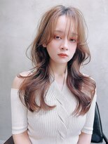 Liberte銀座 大人韓国風レイヤー×透明感ナチュラルベージュ
