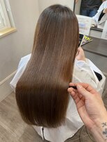 ニコ ヘアリラクゼーション(Nico hair relaxation)&nbsp;20代30代40代ストレートヘア×ショコラアッシュ