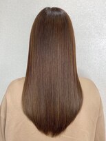 ジーナ 高槻(Zina) 髪質改善*コシツヤ潤いフェミニンロング*美髪【Zina高槻】