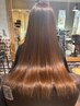 髪質改善ストレート＋Xトリートメント　ロング＋1100円