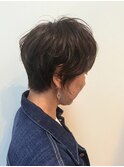 品よくまとまる大人のナチュラルショート