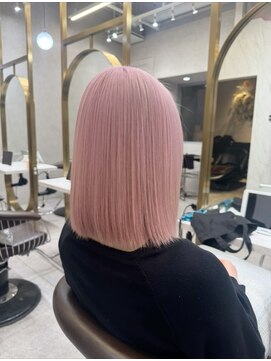 ロンド レア 天神大名店(Lond Le’a) ケアブリーチを使用したダメージレスな高明度カラー