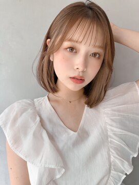 アグノス 青山(Agnos) ワンカール艶感ナチュラルカール美髪サイドバング#321f0701