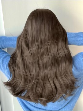 アマトウキョウスマートサロン(AMA TOKYO×Smart Salon) ヘーゼルベージュ　ブリーチなし　レイヤーカット　海外風