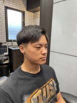 ヒロザバーバー(HIRO THE BARBER)&nbsp;アップバングショート 　宇部市/理容室/理容院/メンズカット