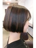ミニボブ/メッシュカラー/ハイライト/ショートボブ/赤羽/赤羽駅