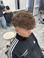 オム ブランシェ(HOMME BLANCHE’)&nbsp;ブラウンスペインカール