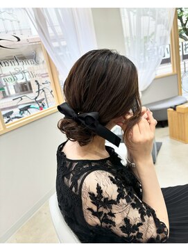 サンクチュアリ ウィズエデン 京橋店(Sanctuary with eden) シニヨンスタイル