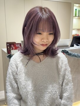 エンター 天神店(ENTER) lavender color/ラベンダーカラー/天神美容室