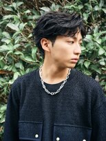 エムスラッシュ ストリートマーケット スマートサロン センター北(M.SLASH) フェザーパーマ/毛流れパーマ/センターパート/センター北