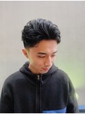 メンズパーマフェードバーバーツイスト理容室カット