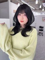 ミニョン(Mi9non) ワンホンヘア/ハッシュカット/ワンホンレイヤー/レイヤーカット