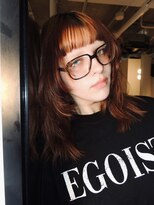 シティ 薬院(SITY.)&nbsp;ブリーチなしダブルカラー 暖色カラー レイヤーカット