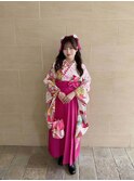 卒業式ハーフツイン
