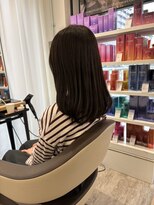 ウイ バイ ファースト 北四番丁店(u'i by first)&nbsp;ミディアムヘア×ナチュラルブラウンカラー