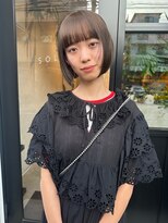 ソラス(SOLAS)&nbsp;ボブ×オリーブベージュ