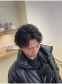 縦落ちパーマツイストスパイラルパーマ