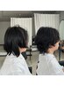 メンズ【史上最高にキマる☆】カット＋似合わせトレンドパーマ＋コーティング