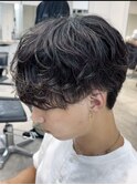 渋谷/シャドウパーマ/無造作パーマ/ルーズパーマ/メンズマッシュ