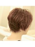 くせ毛×前下がり×丸み30代40代50代恵比寿ショート