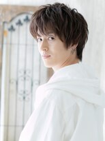 モッズヘア メン 上尾東口店(mod's hair men)&nbsp;≪mod's men≫ラフさと重さを演出★ハイトーンカラーミニウルフH