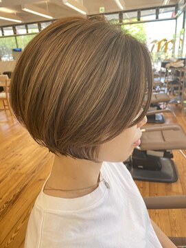 フレーム スクエア ショート