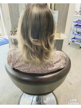 ブルー バード(BLUE BIRD) クレイブリーチ×バレイヤージュ