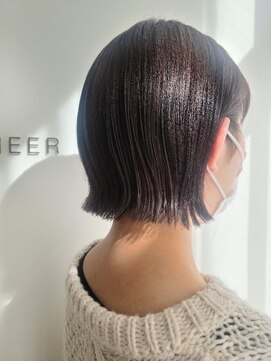 シア 新小岩店(SHEER) ボブスタイル/ラベンダーアッシュ/オージュア