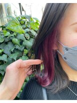 アクト(ACT)&nbsp;ピンクパープル×パープルカラー　インナーカラー