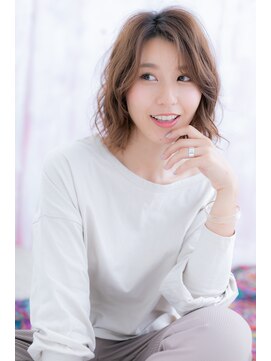 ミック ヘアアンドビューティー 大山店(miq  Hair&Beauty) ナチュラルグラデーション抜け感こなれ美シルエットa1