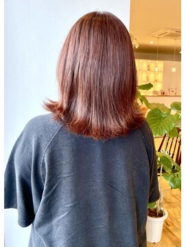 ルッツ(Lutz. hair design) イノアカラー/ピンク【犬山良慈】