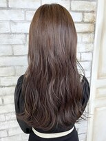 アイティーバイアルバム 藤沢店(IT by ALBUM)&nbsp;ブラウンロング_外ハネボブセクションカラー_ba397302