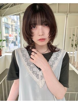 アクアオモテサンドウ(ACQUA omotesando) ◇小顔になれる♪ミディアムウルフカット!