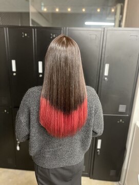 ガルフ 門前仲町(GULF) ふんわりカール/小顔ミディ[インナーカラー/学割U24/門前仲町]