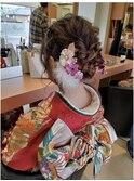 成人式ヘアセット