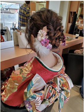 リミックス 塩川店(REMIX) 成人式ヘアセット