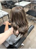 ハイライトカラーケアブリーチダブルカラー白髪ぼかし脱白髪染め