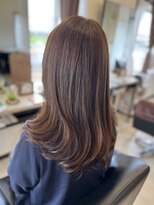 コア フィール ア デイ(COIFFURE A DAY)&nbsp;【M3D見附今町】ロングヘア髪質改善カラー